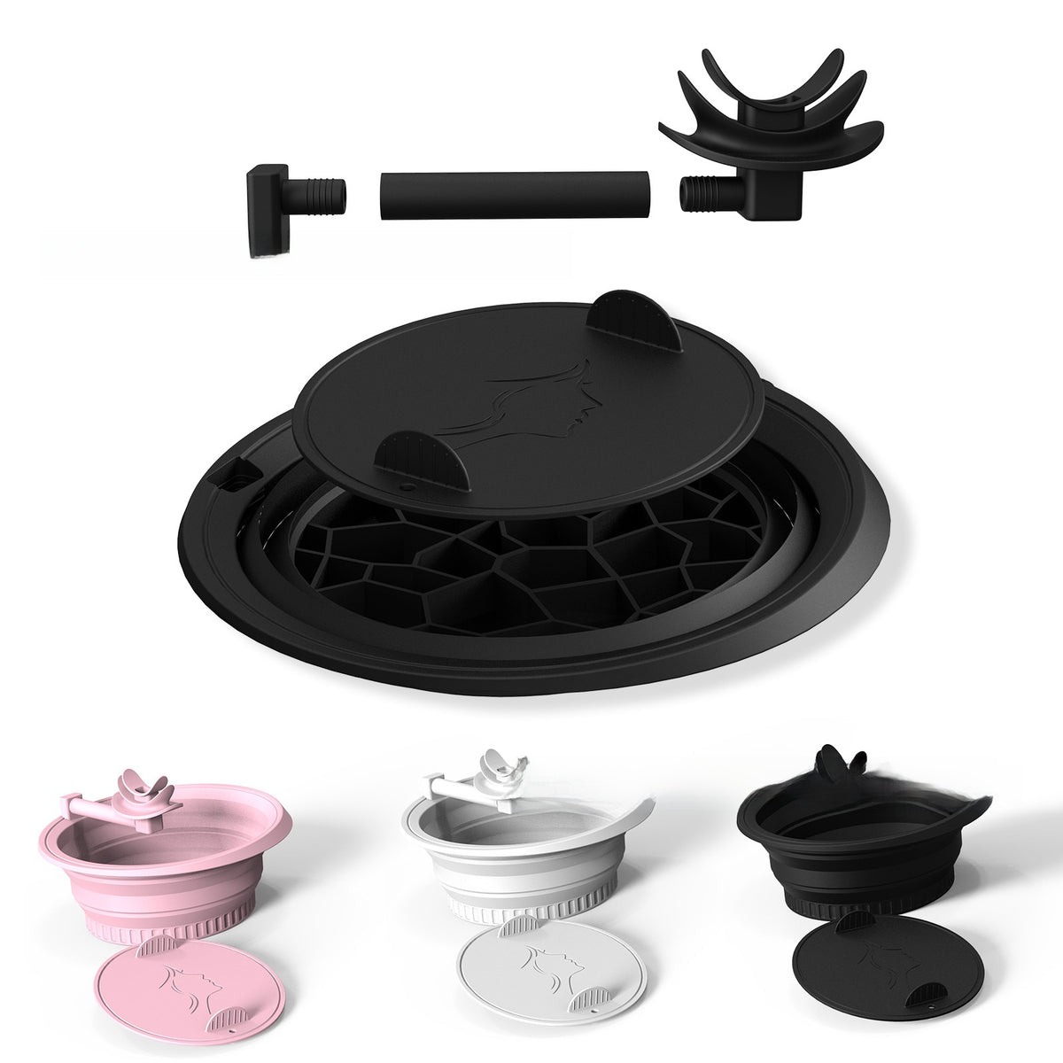 Foldable Silicone Ice Bath Facial Bowl